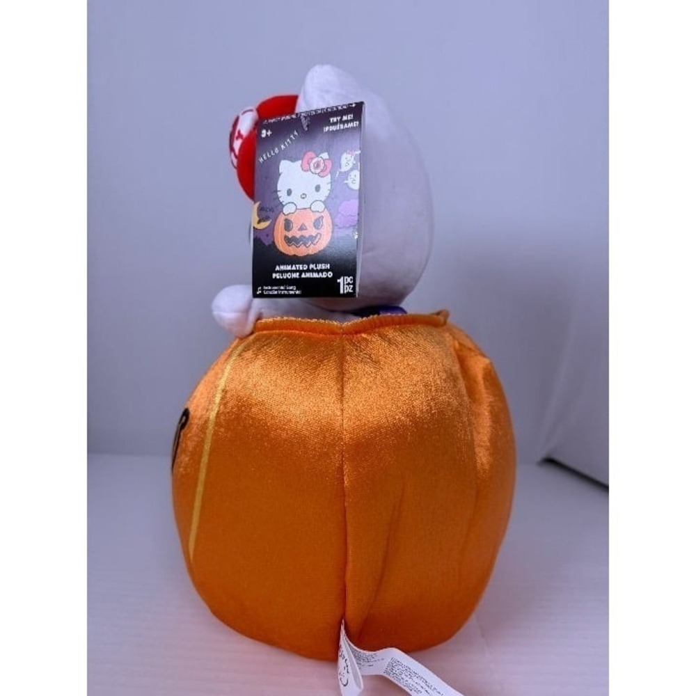 NWT - Hello Kitty Halloween Pumpkin Animated Plush - 2025 - Picture 3 of 5